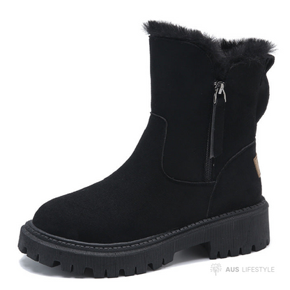 Fur Winter Boots - Comfort & Style