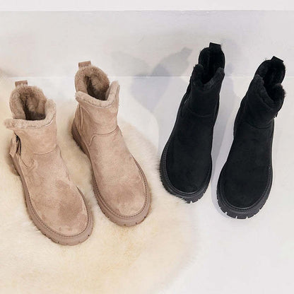 Fur Winter Boots - Comfort & Style